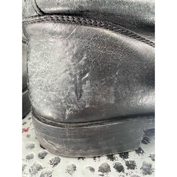 Frye Veronica Short Motorcycle Boot Sz 7 - Picture 8 of 13